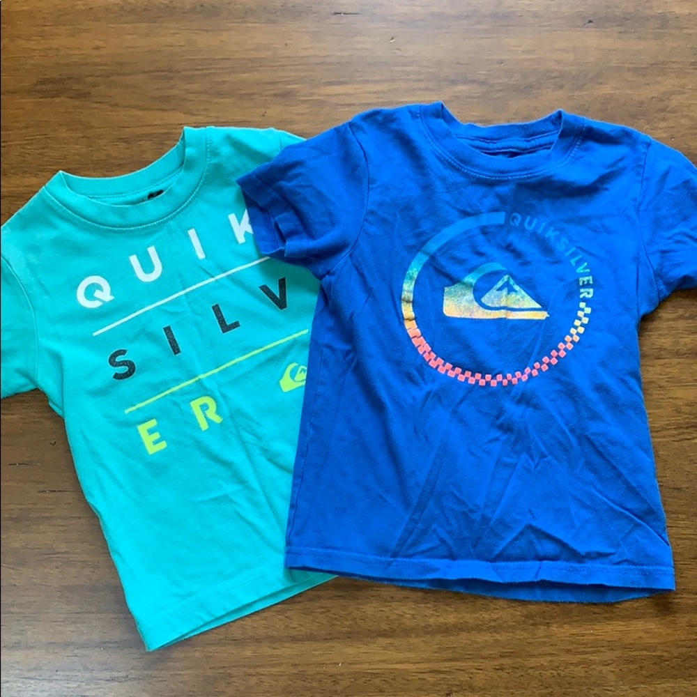 Quicksilver boys tee shirts